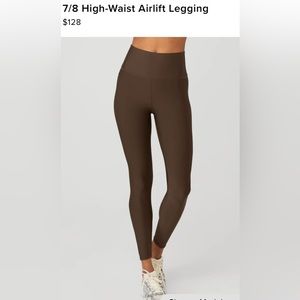 ALO AIRLIFT LEGGINGS SIZE M